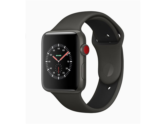 Apple Watch - Apple Watch シリーズ3 ナイキ 黒 アップルウォッチ 38mm Apple Apple Watch Nike+ Series 3 GPSモデル 38mm MTF12J/A