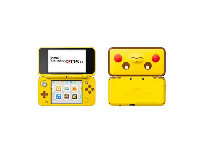 ポケモンデザインのNewニンテンドー2DS LLを11/27発売 - 価格.com