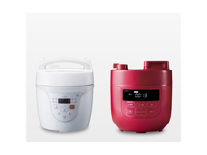 シロカ、デザイン一新＆圧力値がアップした電気圧力鍋「SP-D131
