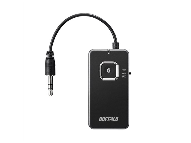 バッファロー、aptX LLに対応したBluetoothトランスミッター 