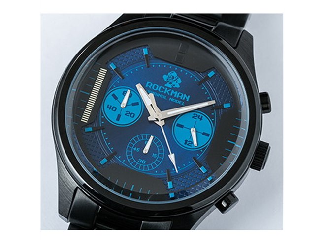 カプコン、「ロックマン30周年記念」の腕時計を2018年2月下旬に発売