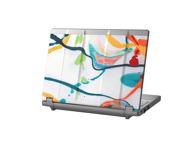 天板新品の超美品！Windows10 パナソニック、オリジナル天板のカスタマイズLet's note15周年