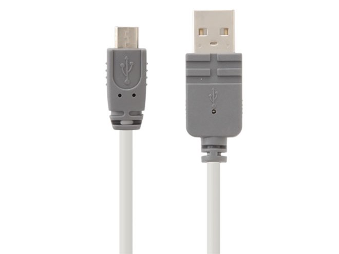 ミニスーファミ」で使える、レトロカラーのUSB給電ケーブル2タイプ