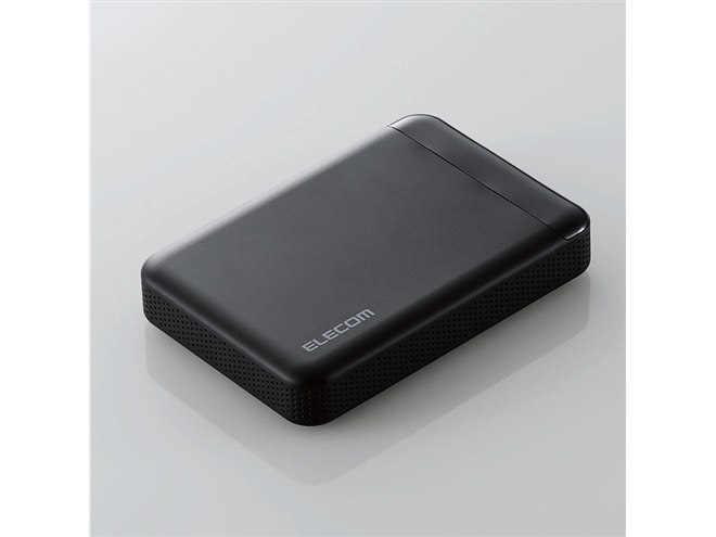 エレコム⭐︎ポータブルハードディスク⭐︎ブラック ポータブルハードディスク - SGP-NZ010UBK
