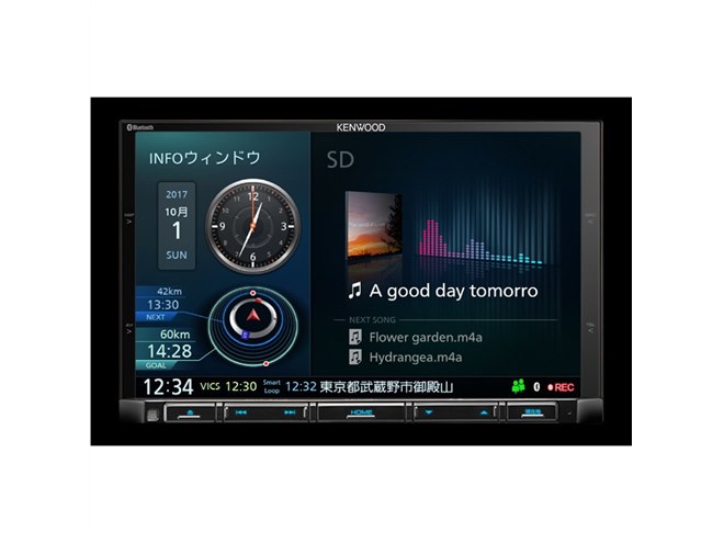 ケンウッド MDV-M705W 2DINワイドナビ ケンウッド彩速ナビ7V型ワイド メモリーカーナビ 地デジ・ハイレゾ