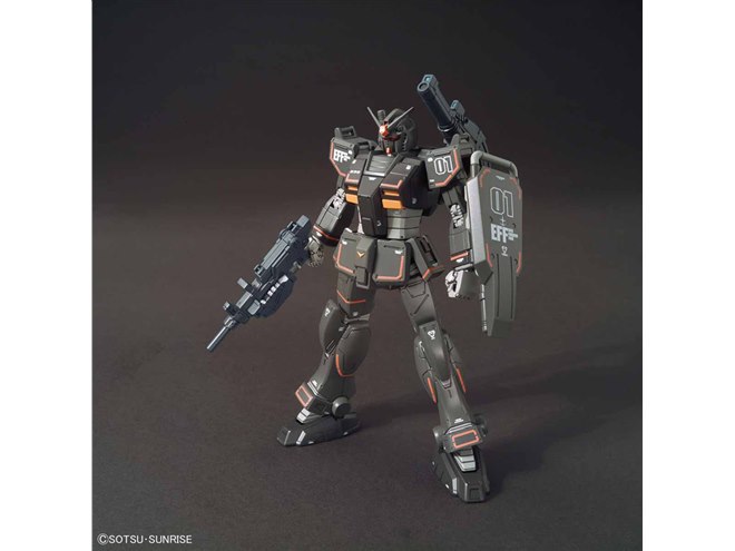 黒い局地型ガンダムを再現した「HG 1/144 局地型ガンダム（北米戦仕様