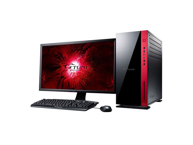 G-Tune、6コア12スレッドCPU「Core i7-8700K」を搭載したゲーミングPC 