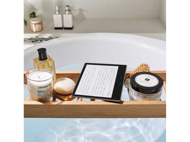 アマゾンが防水対応の「Kindle Oasis」発表、プライム会員は29,980円