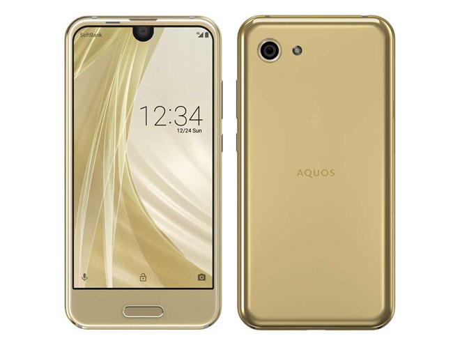 ソフトバンク、大画面狭額縁の4.9型スマホ「AQUOS R compact」 - 価格.com