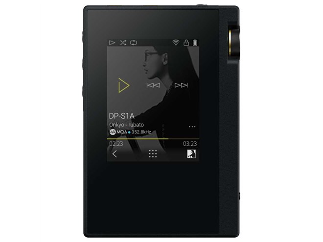 ONKYO DP-S1A デジタル オーディオ プレーヤー DAP ハイレゾ この高密度、絶対領域＞片手に収まるコンパクトサイズに凝縮した新設計
