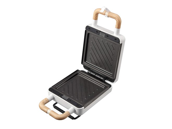 GH-HOTSB-WH ホットサンドメーカー2枚焼(ホワイト) GH-HOTSB-WH ホットサンドメーカー[２枚焼] ホワイト GREEN HOUSE