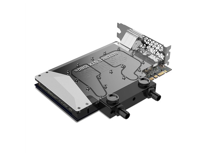 ZOTAC、水冷に対応したコンパクトタイプの「GeForce GTX 1080 Ti