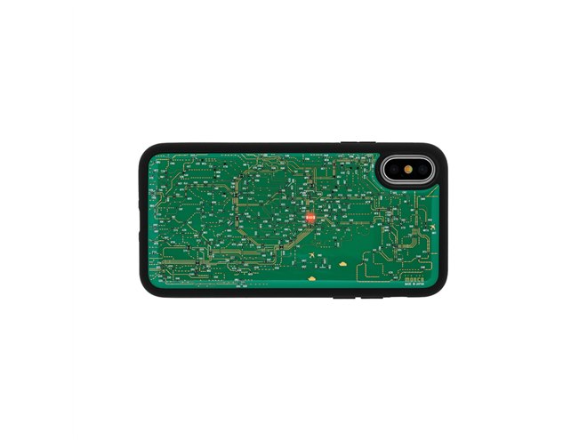 基板を使った「東京回路線図」ケースにiPhone Xモデル登場
