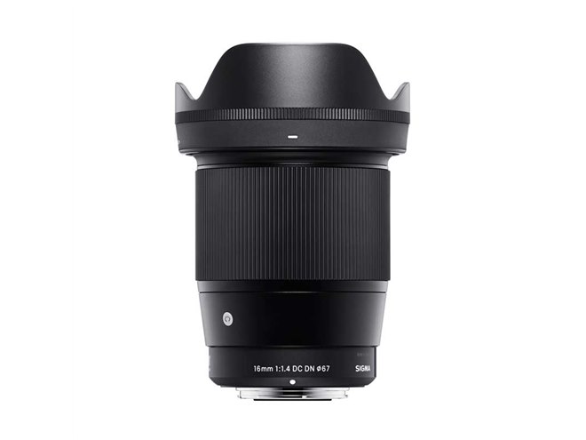 シグマ、大口径広角レンズ「16mm F1.4 DC DN」を11/22に発売決定