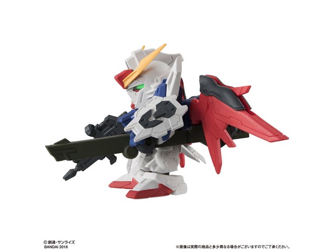 光の翼など、「ガシャポン戦士F デスティニーガンダム」拡張