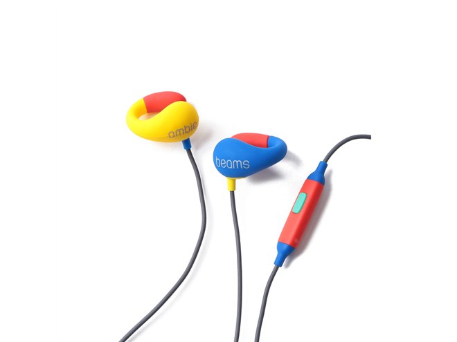 ambie/beams ワイヤレスイヤホン 青 ambie/beams ワイヤレスイヤホン 青