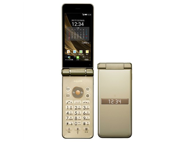 au、1800mAhバッテリー搭載の4G LTEケータイ「AQUOS K SHF34」 - 価格.com