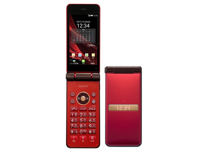 au、1800mAhバッテリー搭載の4G LTEケータイ「AQUOS K SHF34」 - 価格.com