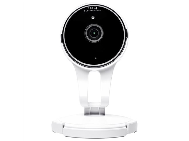 スマカメ180 プラネックス、180度の広画角撮影ができるネットワークカメラ