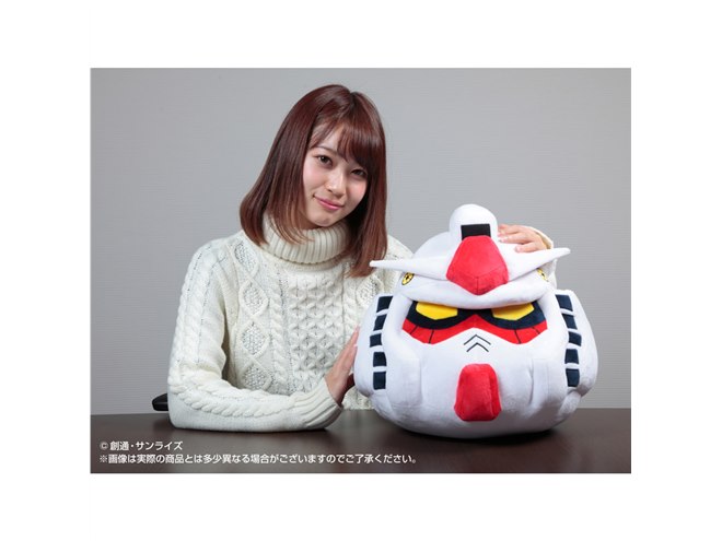 BANDAI - クッション ガンダム ジオング ア・バオア・クー戦で活躍したMS「ガンダム」「ジオング」の頭部
