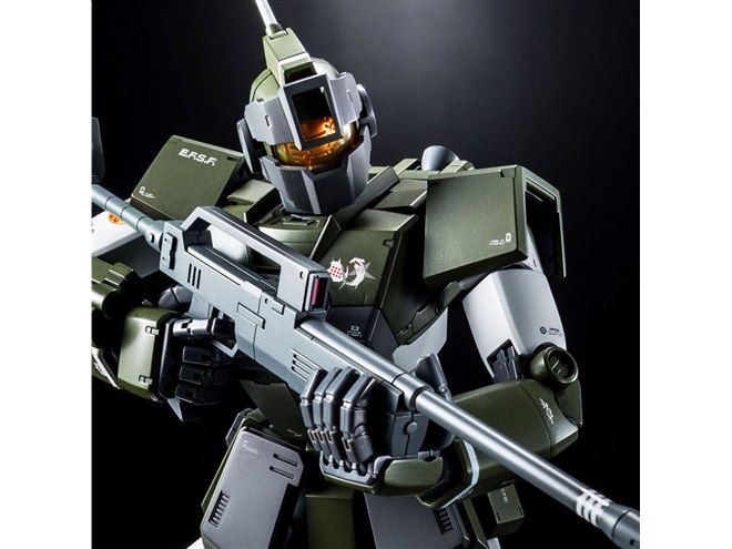 ジム・スナイパーカスタム」マスターグレードの1/100スケール