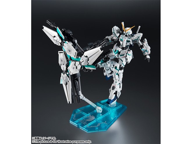 ユニコーンガンダム、彩色・マーキングなど追加したROBOT魂