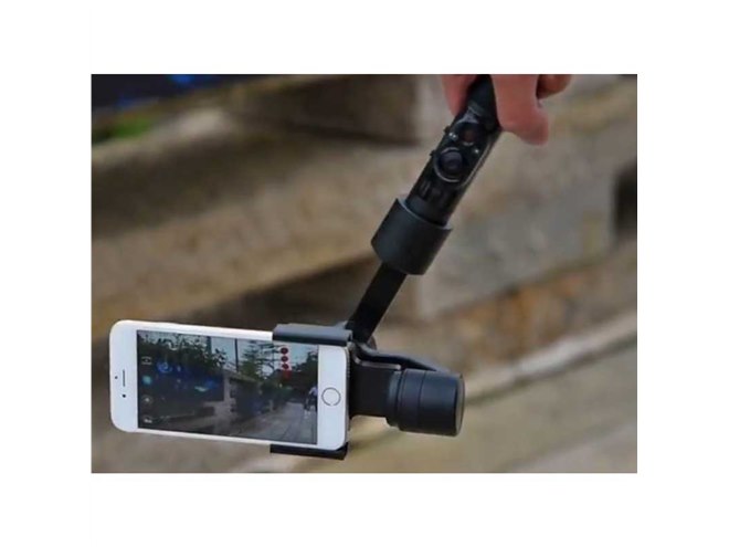 3軸モーター搭載の電子式カメラスタビライザー「Rigiet