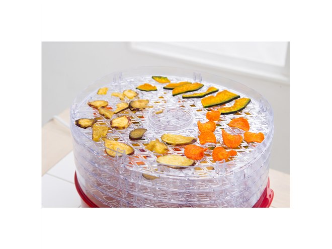 イーバランス、レトロカラーの食品乾燥機「ヘルシーフードドライヤー