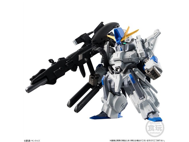 バンダイ、フルアーマーZZガンダムのプロトタイプ機・FAZZの食玩 バンダイ、フルアーマーZZガンダムのプロトタイプ機・FAZZの食玩