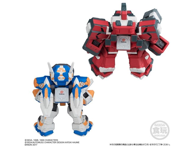 電脳戦機バーチャロン」ライデン/テムジンがCONVERGEブランドの