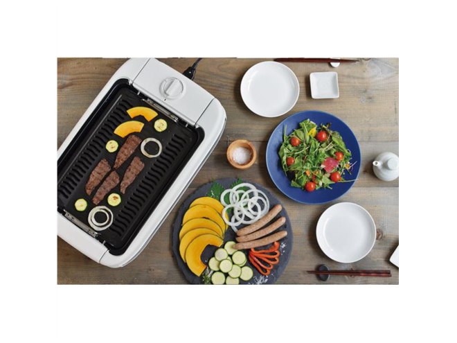 ホットプレート　焼肉プレート　吸煙機能付　美品 dショッピング |simplus シンプラス 吸煙グリル ホットプレート