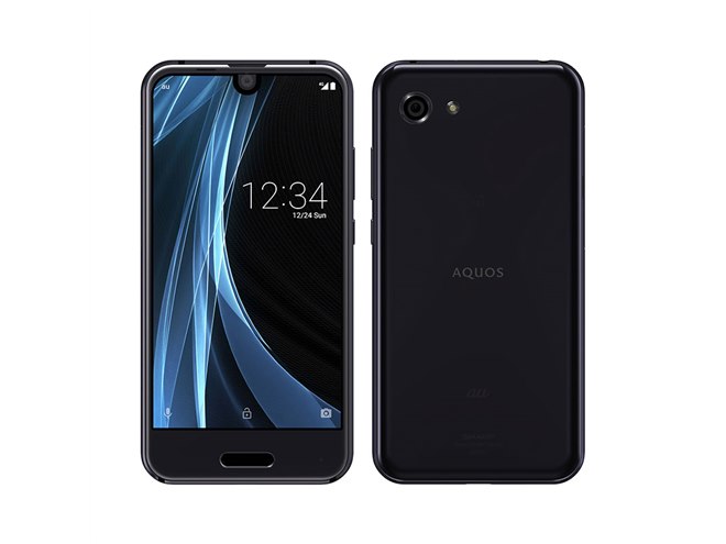 低価格で大人気の au、丸みを帯びた画面の4.9型スマホ「AQUOS R compact SHV41」を スマートフォン本体