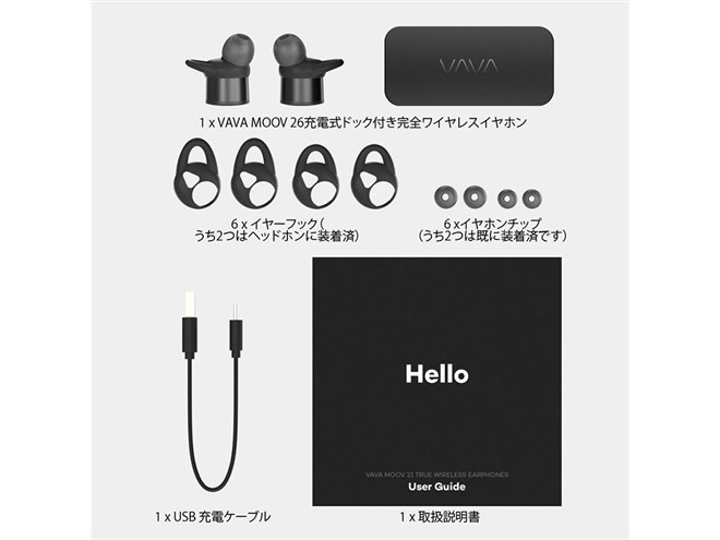 【新品未開封】VAVA MOOV20 ワイヤレスイヤホン VAVA MOOV 20 True Wireless Earbuds Review - YouTube