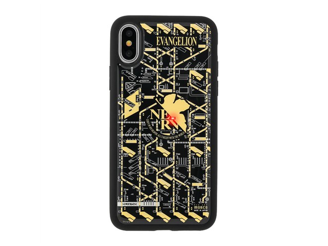 エヴァンゲリオン」“NERV”が電池なしで光る、基板アートiPhoneケース