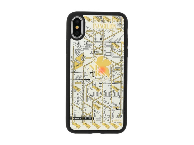 エヴァンゲリオン」“NERV”が電池なしで光る、基板アートiPhoneケース