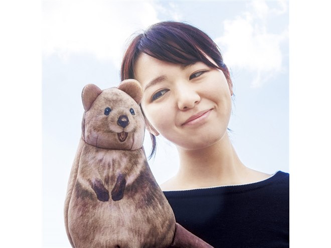 世界一幸せな動物”と一緒に自撮りできる「クアッカワラビークリップ