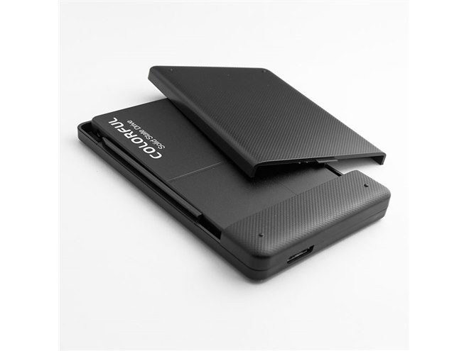 Colorful、980円で2.5インチSSD/HDDに対応した外付けドライブケース