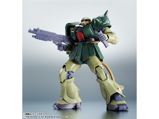機動戦士ガンダム0080」MS-06FZ ザクII改がROBOT魂のフィギュアに