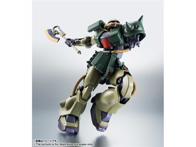 機動戦士ガンダム0080」MS-06FZ ザクII改がROBOT魂のフィギュアに