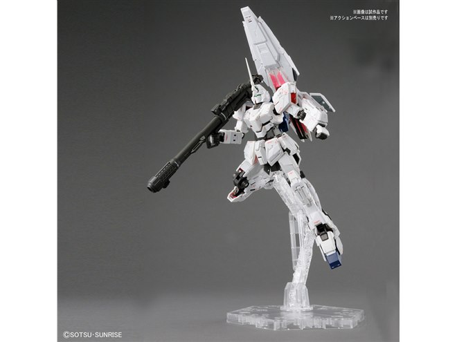 機動戦士ガンダムUC バンデシネ」版ユニコーンガンダムがRG