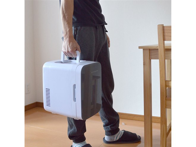 超静音で庫内容量6L「自分専用おとしずか冷温庫」、4,980円で