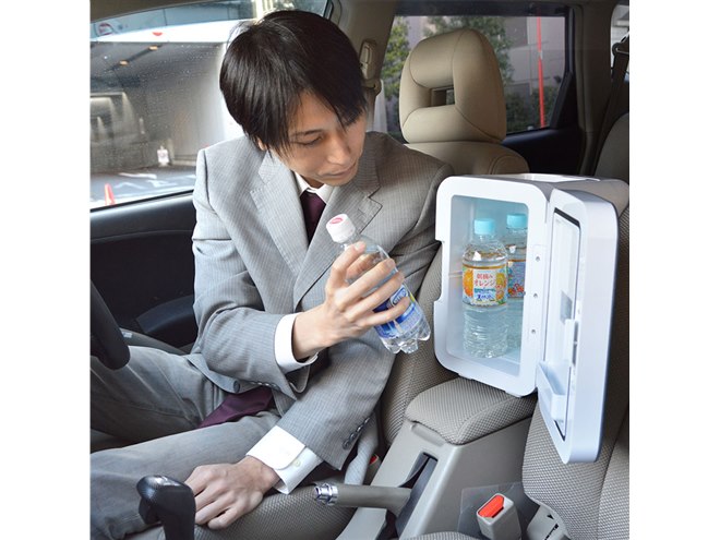 超静音で庫内容量6L「自分専用おとしずか冷温庫」、4,980円で