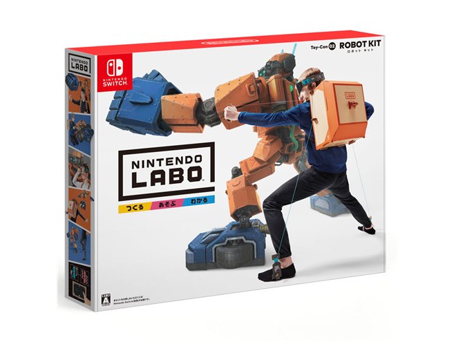 任天堂、Nintendo Switchを使って遊ぶ段ボール工作キット「Nintendo Labo」 - 価格.com