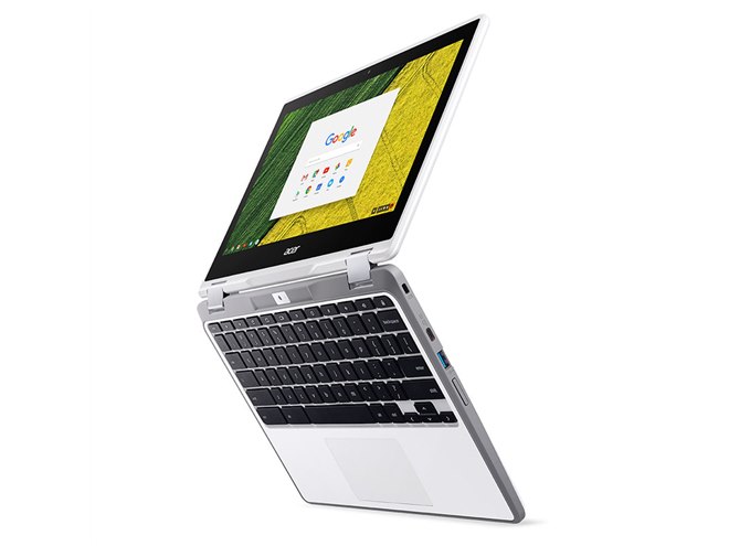 エイサー Chromebook Spin 11 エイサー、液晶が360度回転する「Chromebook Spin 11」のホワイト