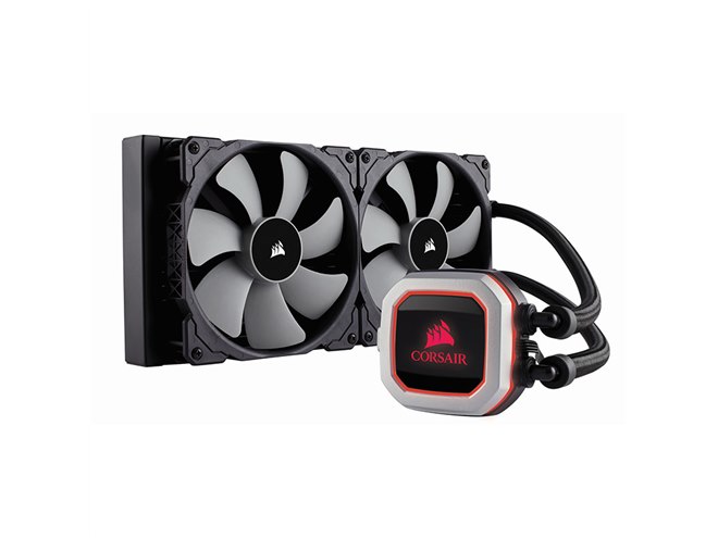 Corsair、ポンプヘッドにRGB LEDを搭載した水冷CPUクーラー