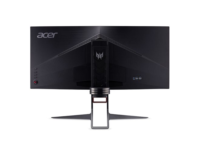 Acer X34pbmiphzx Predator 湾曲型ゲーミングモニター エイサー、34型湾曲パネルを搭載したゲーミング液晶