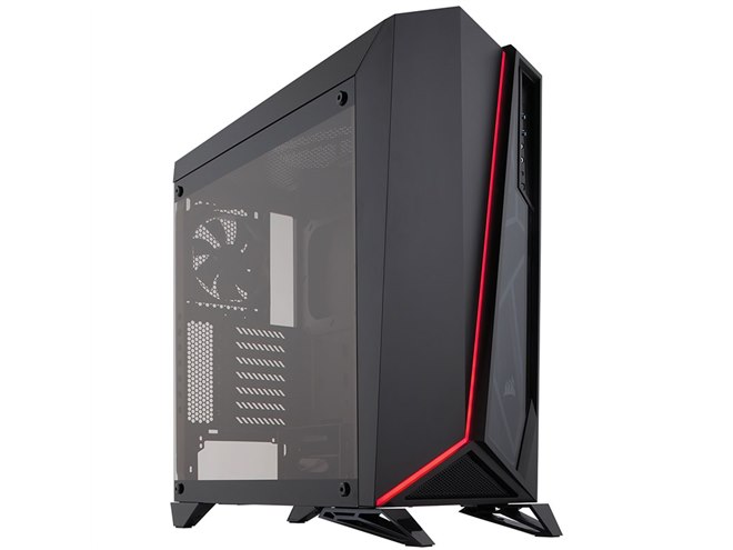 Cosair、強化ガラスや非対称デザインを採用したPCケース - 価格.com