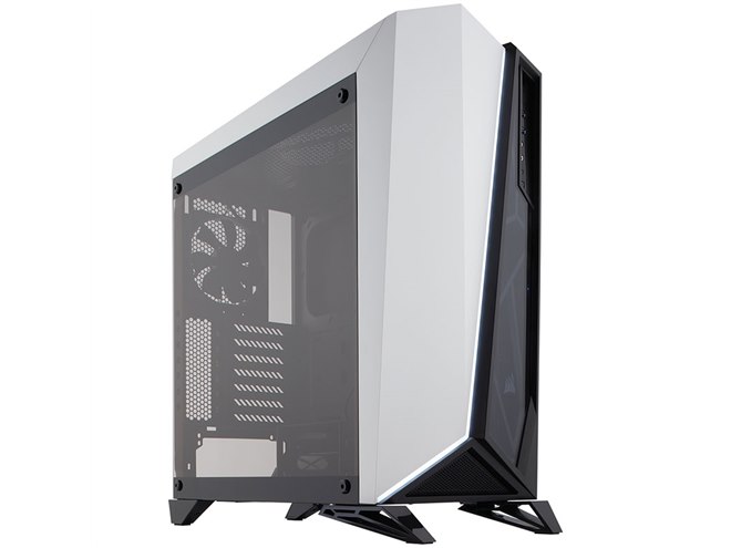 Cosair、強化ガラスや非対称デザインを採用したPCケース - 価格.com
