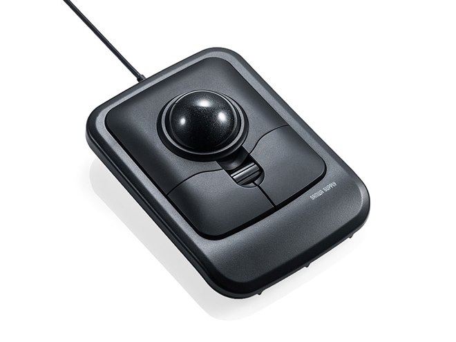 サンワ、左右対称を採用した直径45mmのトラックボール - 価格.com