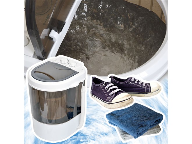 セカンド洗濯機”に第2弾モデル、高さ49cmとコンパクトな「ミニ洗濯機2